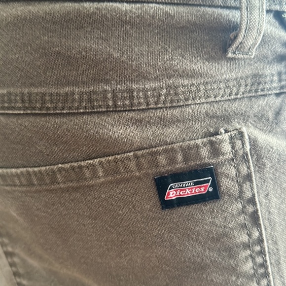 Vintage Dickies Jeans Green Size 34 Carpenter Pant - Picture 5 of 5